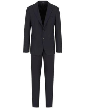 Giorgio Armani Single breasted suits - Schwarz