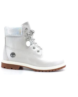 Timberland Lace-Up Boots - Blanco