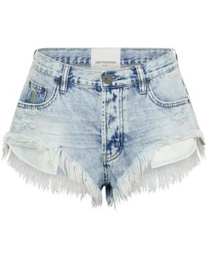 One Teaspoon Denim Shorts - Blu