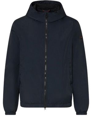 Peuterey Jassen ,Blauw ,Nylon Lichtgewicht Jas