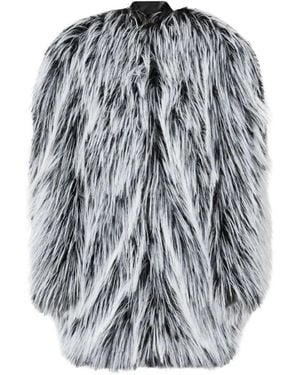 Sportmax Zwarte Polyester Jas - Grijs