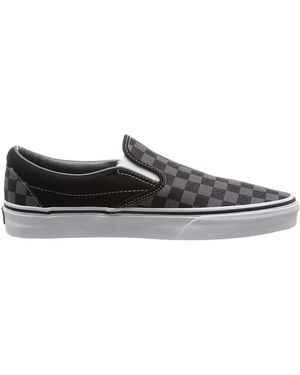 Vans Classic Slip-On Checkerboard - Schwarz