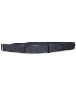 Orciani Soft Nabuk Gürtel - Blau