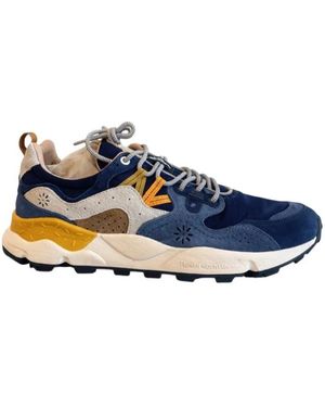 Flower Mountain Trainers - Blue