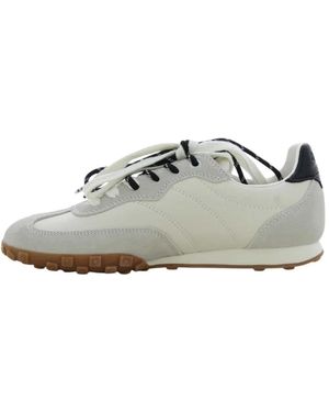 Boax Studio Schoenen ,Wit ,Leer Strike Sneaker