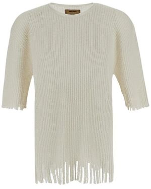 Uma Wang Stilvolle Strickmode Kollektion - Grau