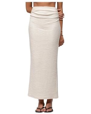 GUAJA. Maxi Skirts - Neutro