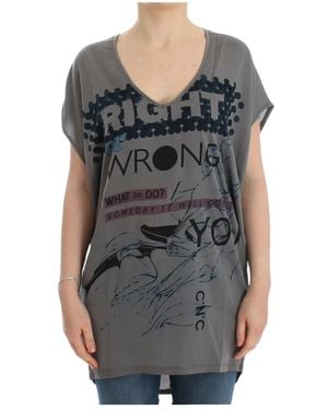 CoSTUME NATIONAL T-Shirts - Grey