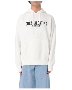 Valentino Hoodies - White