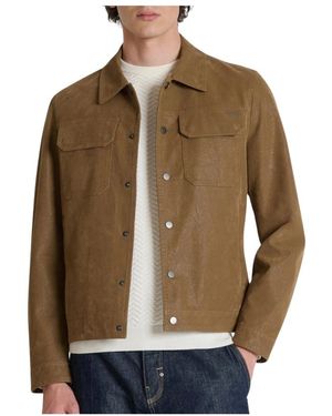 Antony Morato Leather Jackets - Marrón