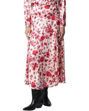Isabel Marant Rokken ,Veelkleurig ,Hilza Skirt - Rood