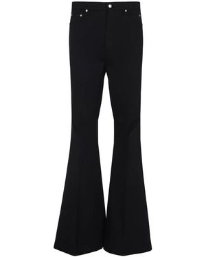 Rick Owens Flared Jeans - Nero