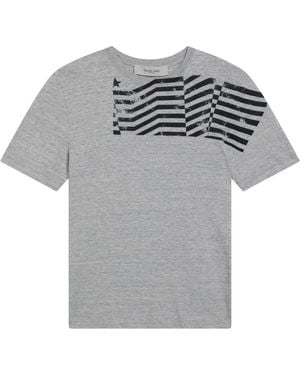 Golden Goose T-Shirts - Grey