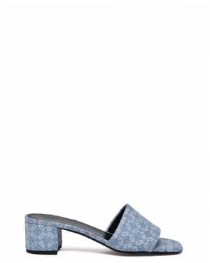 Givenchy Heeled Mules - Azul
