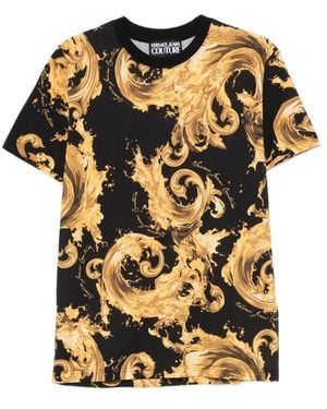 Versace Jeans Couture T-Shirts - Yellow