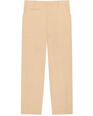 Givenchy Broeken ,Katoen Couture Seam Chino Broek - Naturel