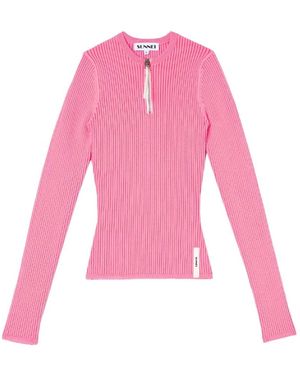 Sunnei Folded Top - Roze