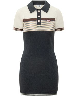 CASABLANCA Knitted Dresses - Azul