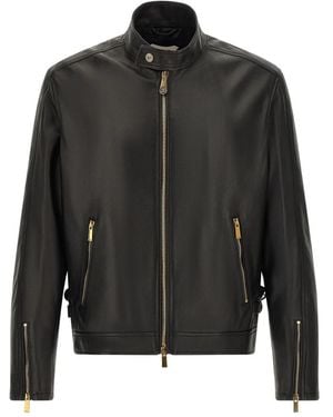 Versace Biker Jacket - Schwarz