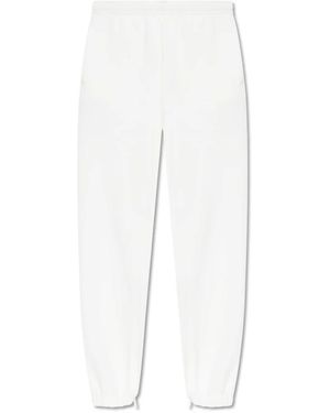 Lacoste Sweatpants Met Logo - Wit