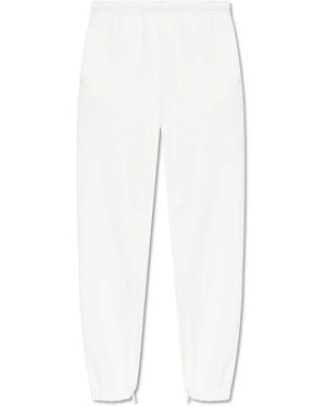 Lacoste Sweatpants Met Logo - Wit