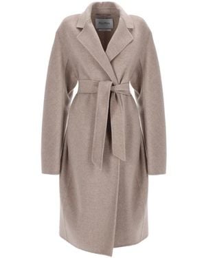 Max Mara Belted Coats - Marrón