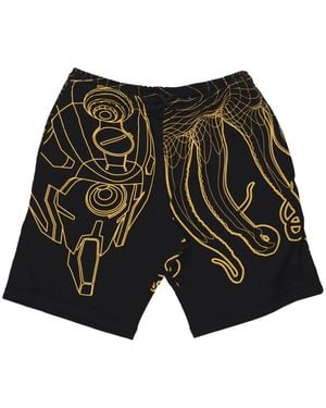 Octopus Casual Shorts - Black