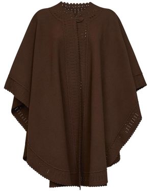 Ermanno Scervino Cape - Bruin