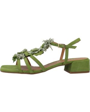 Lodi High Heel Sandals - Verde
