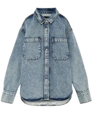 Anine Bing Denim Shirts - Bleu