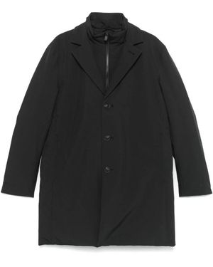Save The Duck Single-Breasted Coats - Black