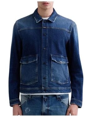 Replay Denim Jackets - Blue