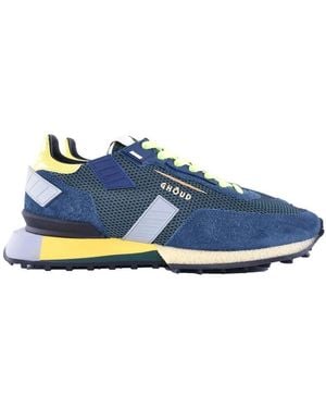 GHŌUD Geometrische mesh sneakers rush groove - Blau