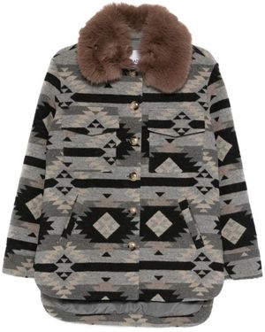 Ava Adore Faux Fur & Shearling Jackets - Marrón