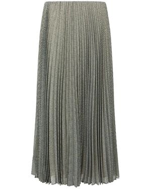 Vince Rokken ,Veelkleurig ,Polyester Lange Geplooide Rok - Grijs