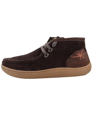 Sunni Sabbi Lace-Up Boots - Marrone