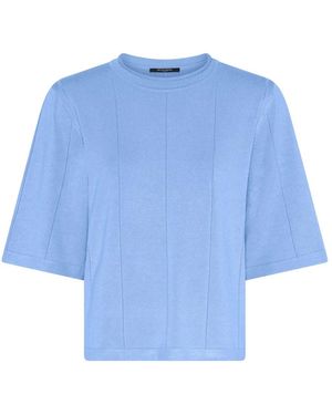 Bruuns Bazaar Round-Neck Knitwear - Bleu