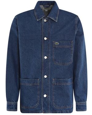 Lacoste Denim Shirts - Blue