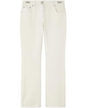 Versace Straight Jeans - Blanco