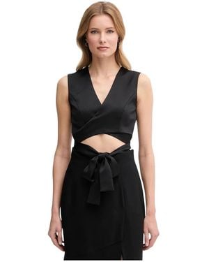Sandro Ferrone Sleeveless Tops - Nero