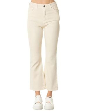 Jijil Cropped Jeans - Natural