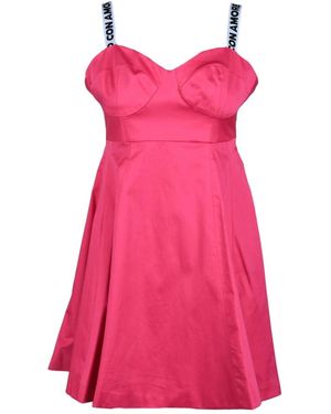 Giulia N Couture Abito in cotone ed elastan per donne - Rosa