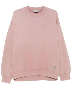 Carhartt Dusty Rose Crew Neck Sweatshirt - Pink