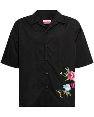 KENZO Short Sleeve Shirts - Negro