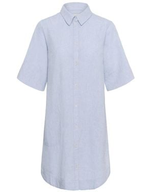 Part Two Shirt Kleider - Blau