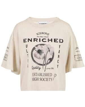 Iceberg T-Shirts - Neutro