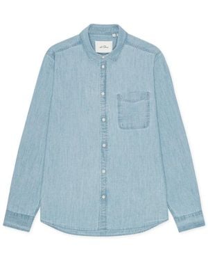 Les Deux Denim Shirts - Blue
