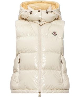 Moncler Jassen ,Geel ,Vests - Naturel