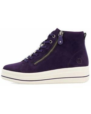 Remonte Schnürstiefel - Blau