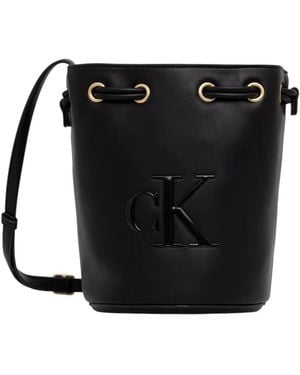Calvin Klein Bucket Bags - Nero